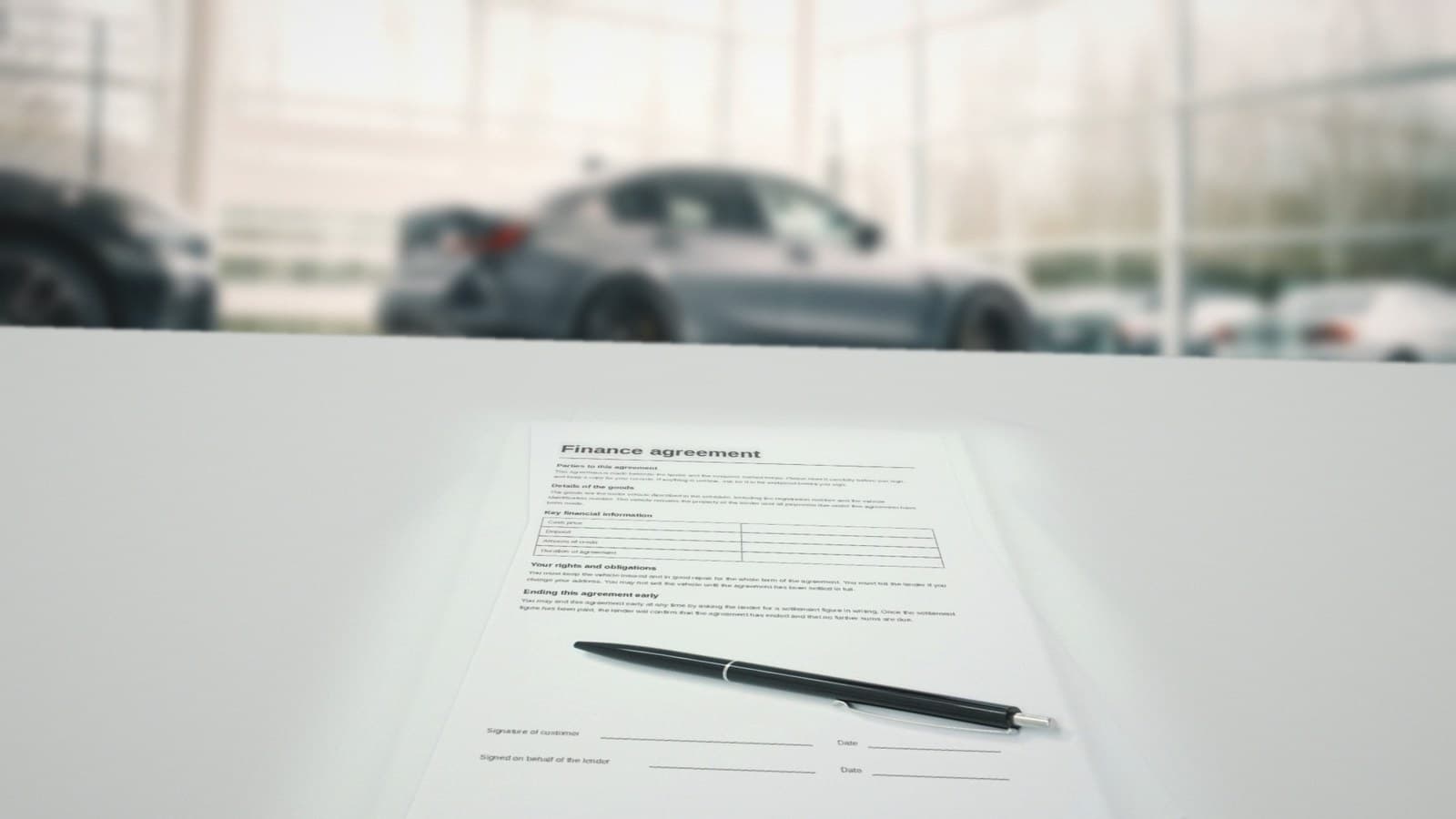Outstanding finance on a used car in Barnsley: what to check
