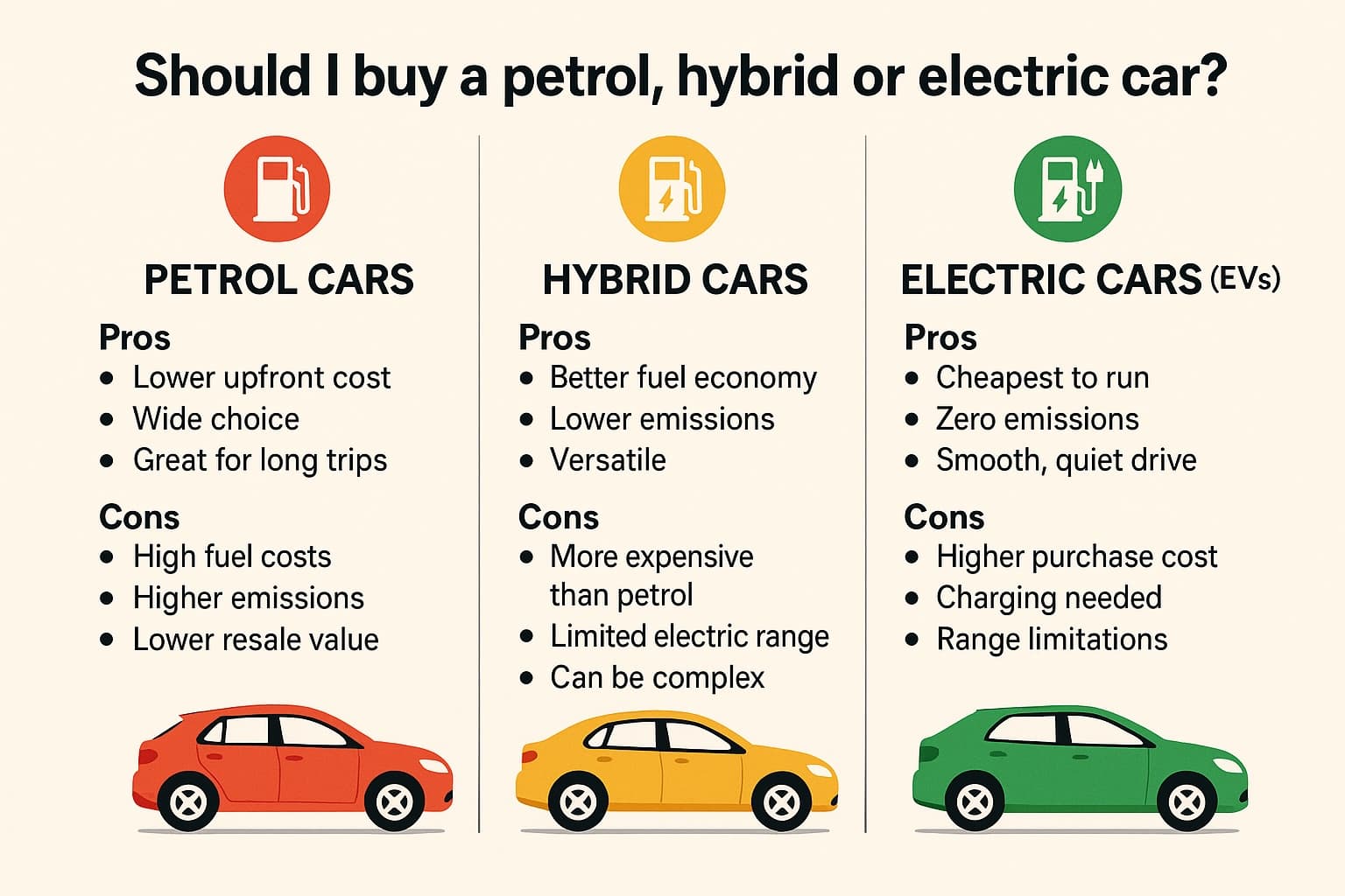 🚗 Petrol vs Hybrid vs Electric: Which is Best for You in Barnsley & South Yorkshire?